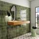 EQUIPE LA RIVIERA BOTANICAL GREEN 13,2X13,2CM (1m² par boite)