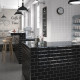 EQUIPE METRO NOIR BRILLANT 7,5X15CM (0,5m² par boite)