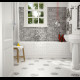 EQUIPE METRO PATCHWORK B&W 7,5X15CM (0,5m² par boite)