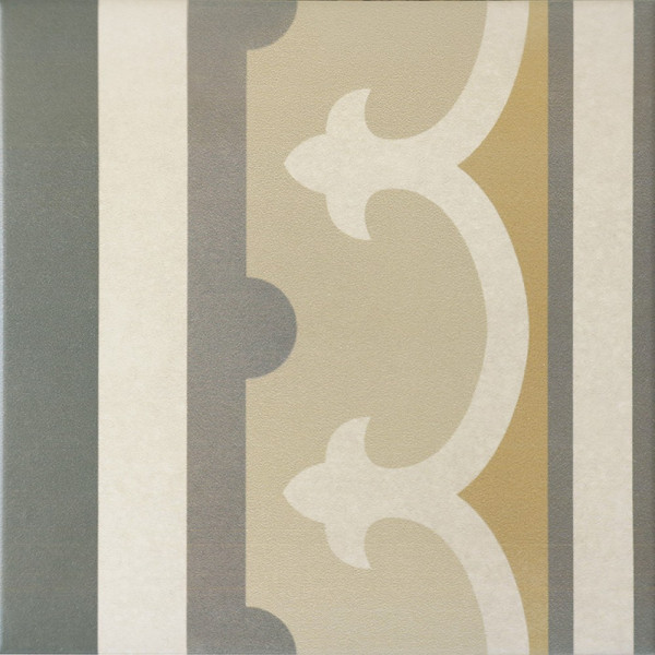 EQUIPE CAPRICE BURGUNDY BORDER 20X20CM (1m² par boite)