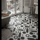 EQUIPE CAPRICE DECO BALANCE B&W 20X20CM (1m² par boite)