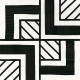 EQUIPE CAPRICE DECO METROPOLITAN B&W 20X20CM (1m² par boite)
