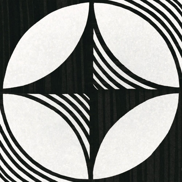EQUIPE CAPRICE DECO COMPASS B&W 20X20CM (1m² par boite)
