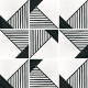 EQUIPE CAPRICE DECO ORIGAMI B&W 20X20CM (1m² par boite)