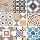 EQUIPE CAPRICE DECO PATCHWORK COLOURS 20X20CM (1m² par boite)