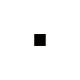 EQUIPE OCTAGON TACO NOIR BRILLANT 4,6X4,6CM