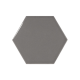 EQUIPE SCALE HEXAGON DARK GREY 12,4X10,7CM (0,5m² par boite)