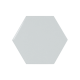 EQUIPE SCALE HEXAGON SKY BLUE 12,4X10,7CM (0,5m² par boite)