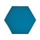 EQUIPE SCALE HEXAGON ELECTRIC BLUE 12,4X10,7CM (0,5m² par boite)