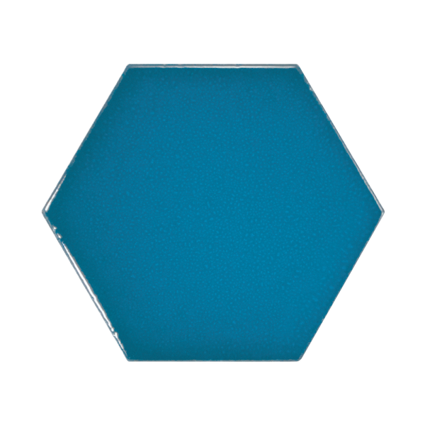 EQUIPE SCALE HEXAGON ELECTRIC BLUE 12,4X10,7CM (0,5m² par boite)