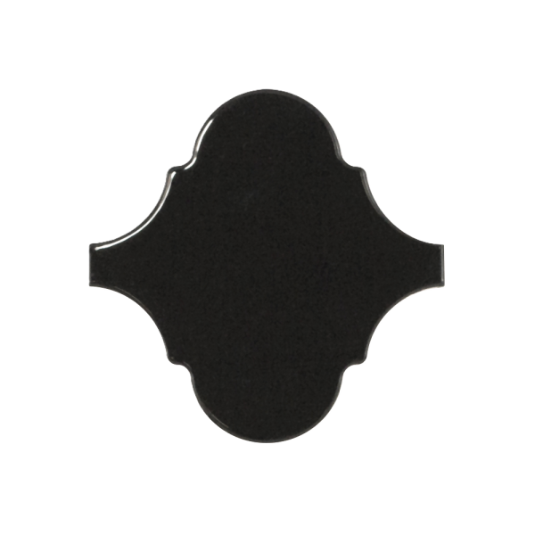 EQUIPE SCALE ALHAMBRA BLACK GLOSS 12X12CM (0,43m² par boite)
