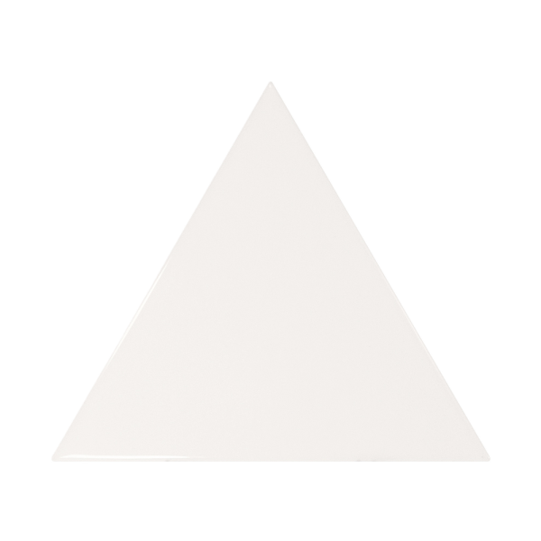 EQUIPE SCALE TRIANGLO WHITE GLOSS 10,8X12,4CM (0,2m² par boite)