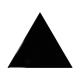 EQUIPE SCALE TRIANGOLO BLACK GLOSS 10,8X12,4CM (0,2m² par boite)
