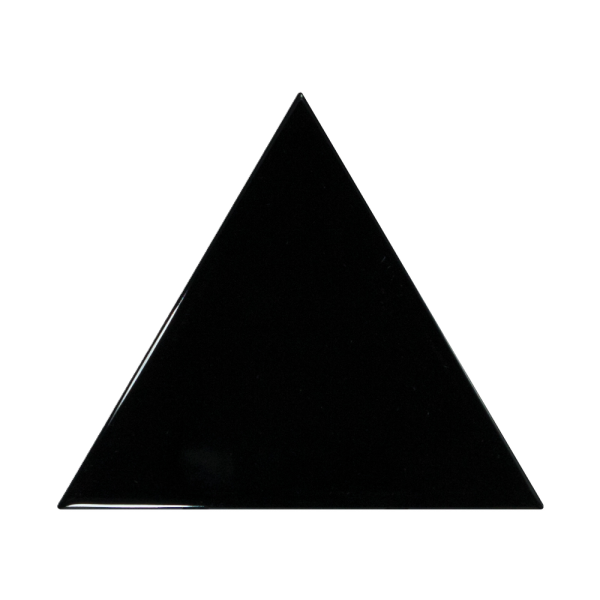 EQUIPE SCALE TRIANGOLO BLACK GLOSS 10,8X12,4CM (0,2m² par boite)