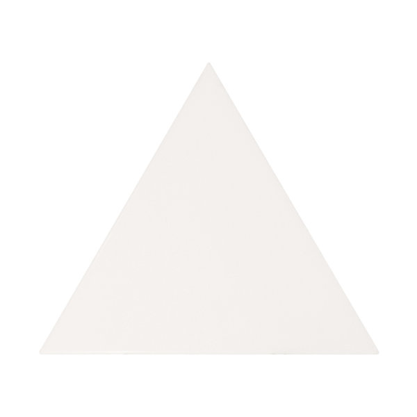 EQUIPE SCALE TRIANGOLO WHITE MATT 10,8X12,4CM (0,2m² par boite)