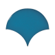 EQUIPE SCALE FAN ELECTRIC BLUE 10,6X12CM (0,37m² par boite)