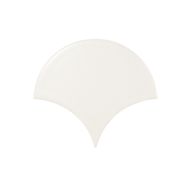 EQUIPE SCALE FAN WHITE MATT 10,6X12CM (0,37m² par boite)
