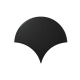 EQUIPE SCALE FAN BLACK MATT 10,6X12CM (0,37m² par boite)