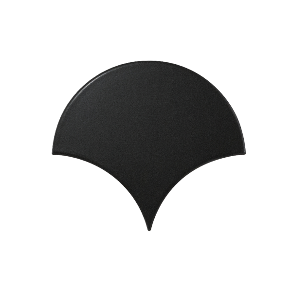 EQUIPE SCALE FAN BLACK MATT 10,6X12CM (0,37m² par boite)
