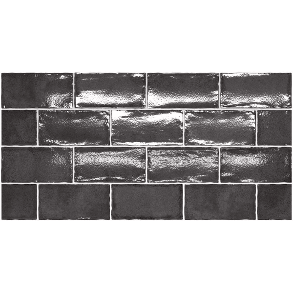 EQUIPE ALTEA BLACK 7,5X15CM (0,5m² par boite)