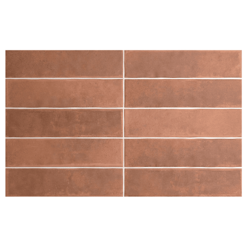 EQUIPE ARGILE COTTO 6X24,6CM (0,5m² par boite)