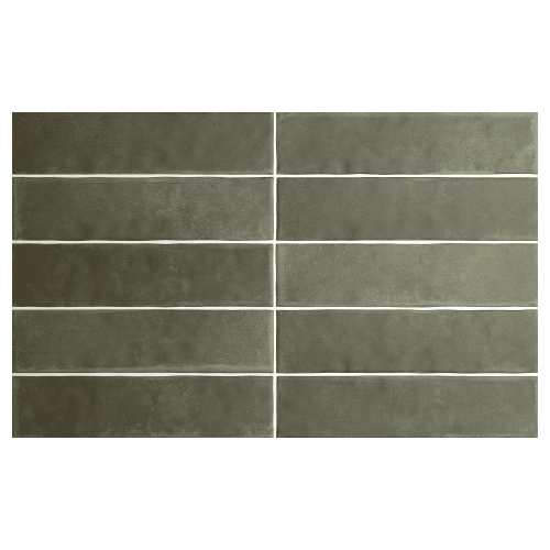 EQUIPE ARGILE KHAKI 6X24,6CM (0,5m² par boite)