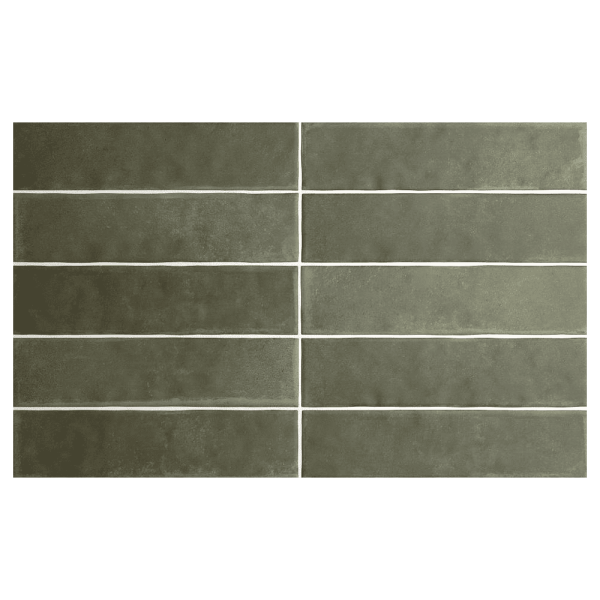 EQUIPE ARGILE KHAKI 6X24,6CM (0,5m² par boite)