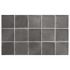EQUIPE ARGILE DARK 10X10CM (0,5m² par boite)