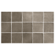 EQUIPE ARGILE CACAO 10X10CM (0,5m² par boite)
