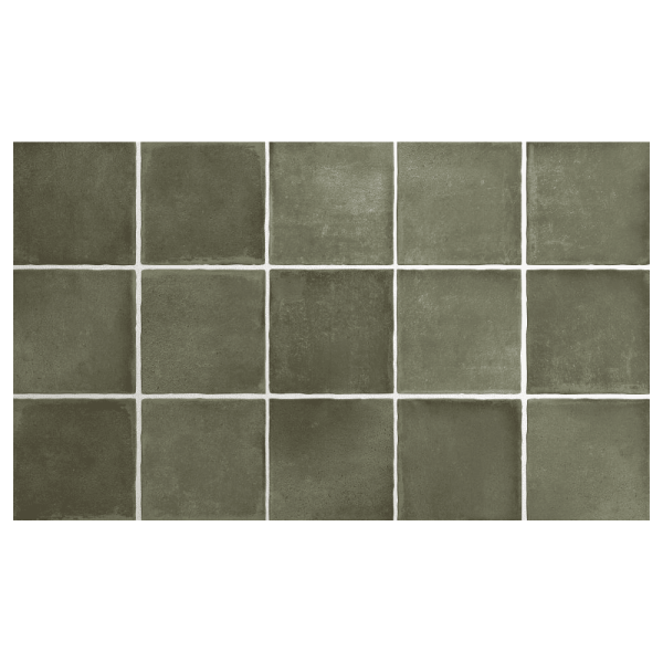 EQUIPE ARGILE KHAKI 10X10CM (0,5m² par boite)