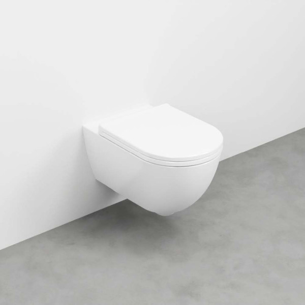 CIELO Enjoy Wc Suspendu sans bride Blanc Brillant 35x53x34cm