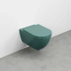 CIELO Enjoy Wc Suspendu sans bride Smeraldo 35x53x34cm