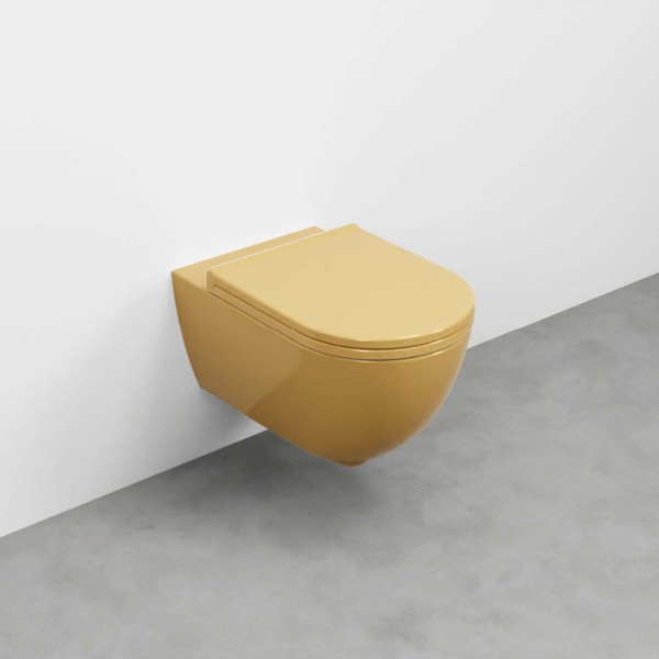 CIELO Enjoy Wc Suspendu sans bride Anemone 35x53x34cm