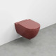 CIELO Enjoy Wc Suspendu sans bride Corallo 35x53x34cm