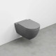 CIELO Enjoy Wc Suspendu sans bride Cemento 35x53x34cm