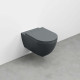CIELO Enjoy Wc Suspendu sans bride Basalto 35x53x34cm