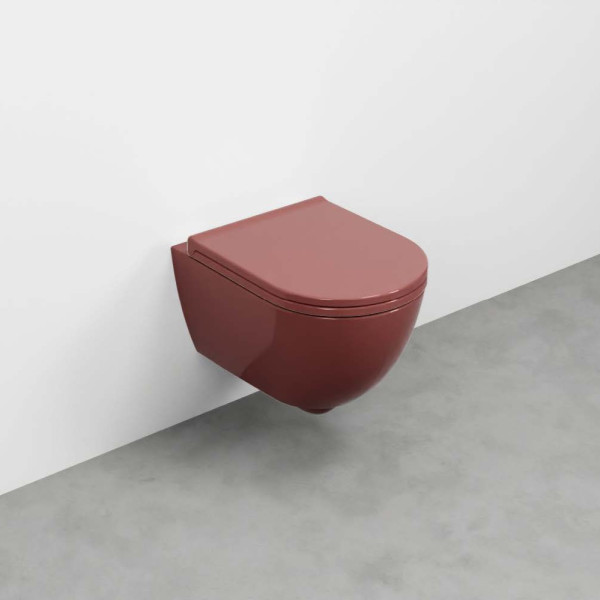 CIELO Enjoy Mini 48 Wc Suspendu sans bride Corallo 35x48x34cm