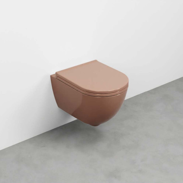 CIELO Enjoy Mini 48 Wc Suspendu sans bride Ninfea 35x48x34cm