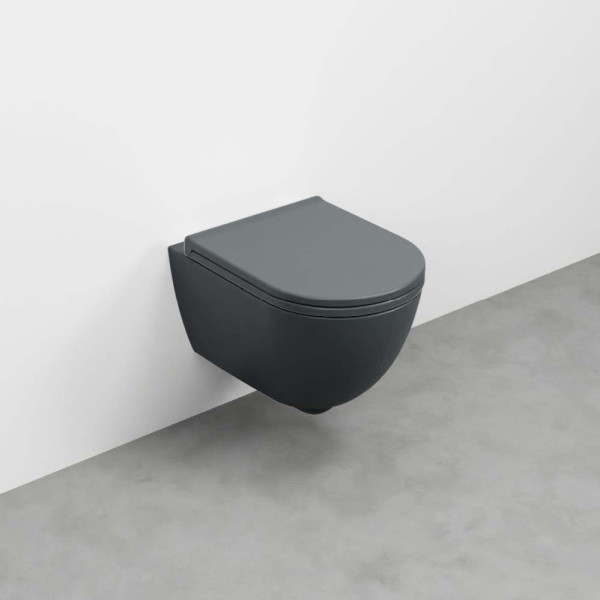 CIELO Enjoy Mini 48 Wc Suspendu sans bride Basalto 35x48x34cm