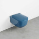 CIELO Era WC Suspendu sans bride Oltremare 37x53x33cm