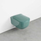 CIELO Era WC Suspendu sans bride Smeraldo 37x53x33cm
