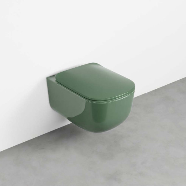 CIELO Era WC Suspendu sans bride Alga 37x53x33cm