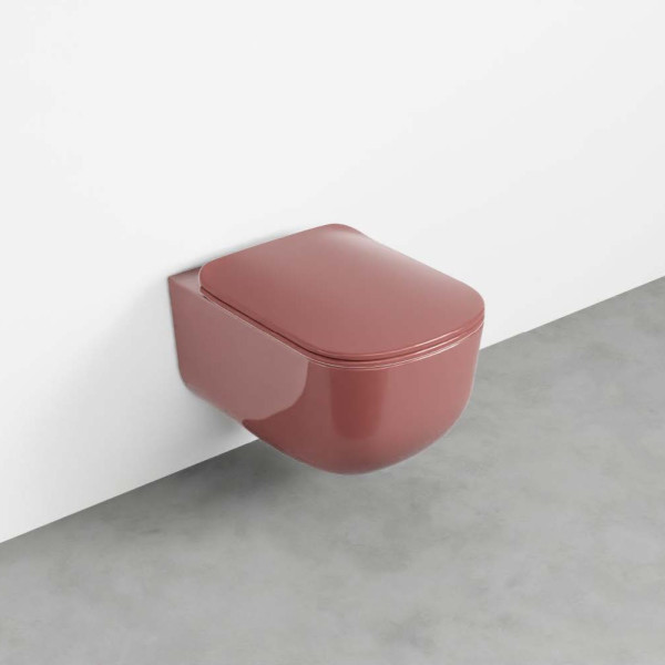 CIELO Era WC Suspendu sans bride Corallo 37x53x33cm