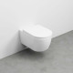 CIELO Smile WC Suspendu sans bride Blanc Brillant 35x53x27cm