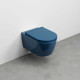 CIELO Smile WC Suspendu sans bride Oltremare 35x53x27cm