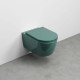 CIELO Smile WC Suspendu sans bride Smeraldo 35x53x27cm