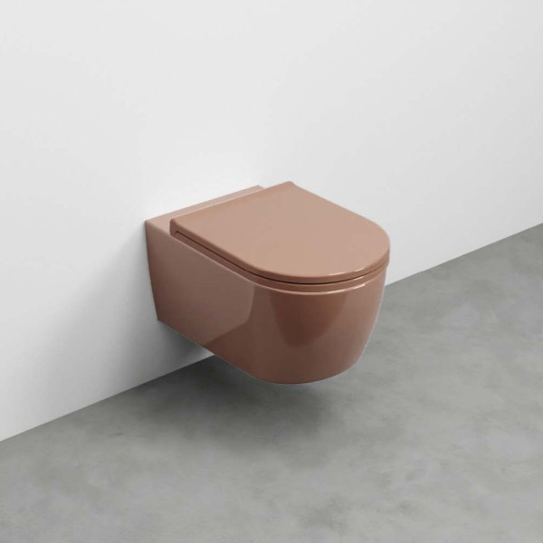 CIELO Smile WC Suspendu sans bride Ninfea 35x53x27cm