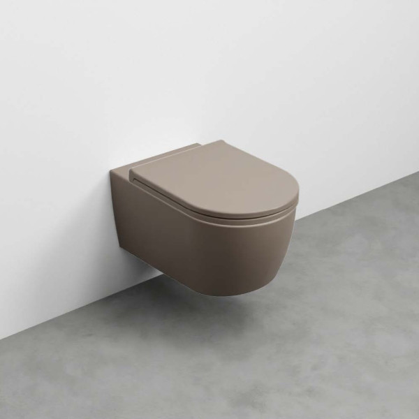 CIELO Smile WC Suspendu sans bride Arenaria 35x53x27cm