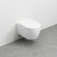 CIELO Smile Mini 48 WC Suspendu sans bride Blanc Brillant 34x48x27cm