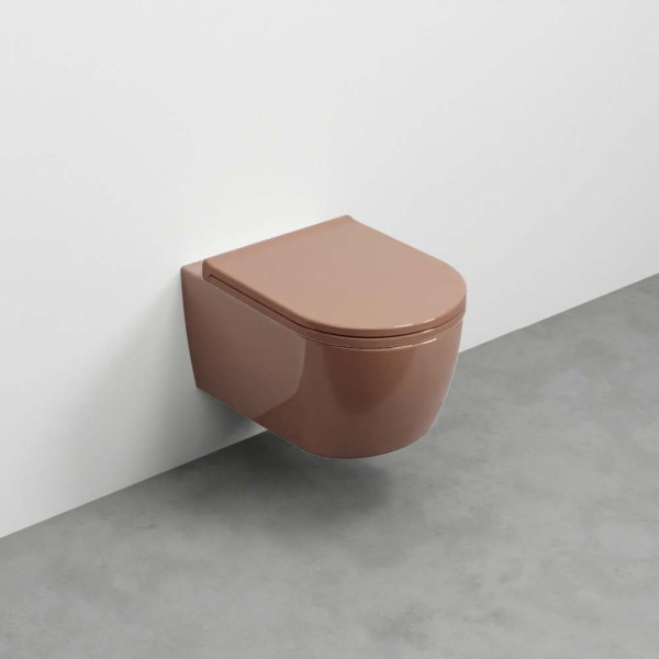 CIELO Smile Mini 48 WC Suspendu sans bride Ninfea 34x48x27cm